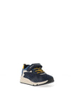 Geox Boys Rooner Retro Trainer, Navy