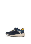 Geox Boys Rooner Retro Trainer, Navy