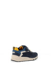 Geox Boys Rooner Retro Trainer, Navy
