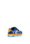Geox Boys Pavel J4515D Velcro Trainer, Blue