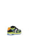 Geox Boys Pavel J4515D Velcro Trainer, Green