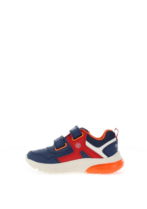 Geox Boy Dino Velcro Trainer, Navy