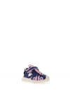 Geox Girls Airadyum Closed Toe Sandal, Navy