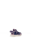 Geox Girls Airadyum Closed Toe Sandal, Navy