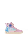 Geox Girls Skylin Character Hi Top Trainer, Pink