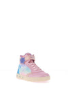 Geox Girls Skylin Character Hi Top Trainer, Pink