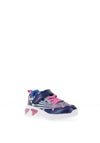 Geox Girls J56E9B Light Up Trainer, Navy