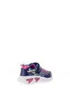 Geox Girls J56E9B Light Up Trainer, Navy