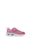 Geox Girls J56E9B Light Up Trainer, Pink