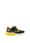 Geox Boys Ciberdron J56LBC Lights Trainer, Black