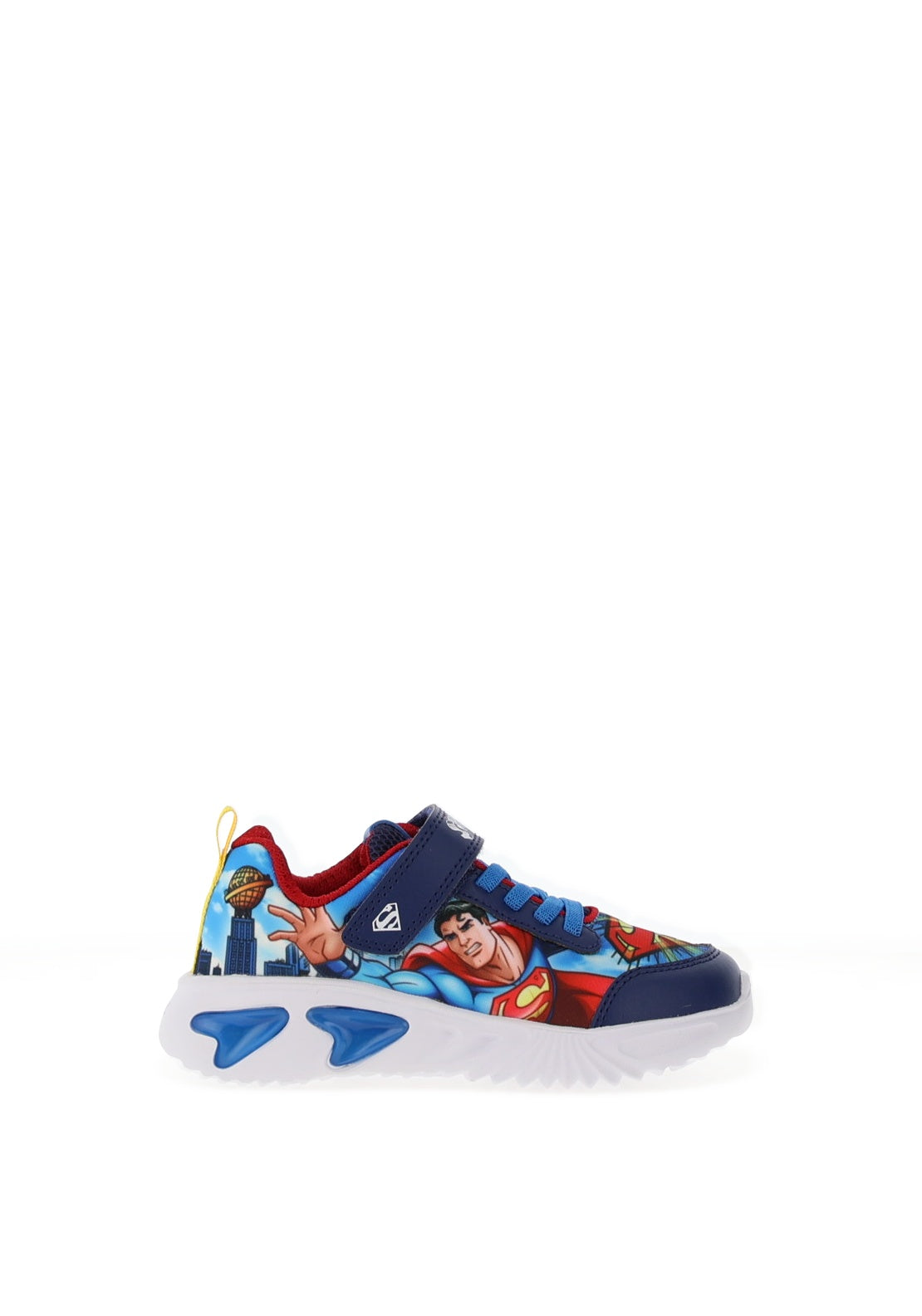 Geox Boy J65DZA Light Up Trainer, Blue
