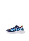 Geox Boy J65DZA Light Up Trainer, Blue