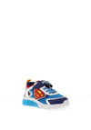Geox Boy Ciberdron Light Up Trainer, Blue