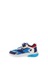 Geox Boy Ciberdron Light Up Trainer, Blue