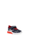 Geox Boy Ciberdron Light Up Trainer, Navy