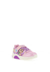 Geox Girl Fadinlight Princesss Light Up Trainer, Pink