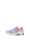 Geox Girl Fadinlight Princesss Light Up Trainer, Blue