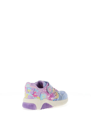 Geox Girl Fadinlight Princesss Light Up Trainer, Blue