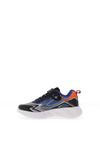 Geox Boys J66DZB Light Up Trainer, Black