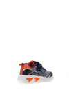 Geox Boys J66DZB Light Up Trainer, Black