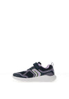 Geox Girls J66FWD Sprintye Trainer, Navy