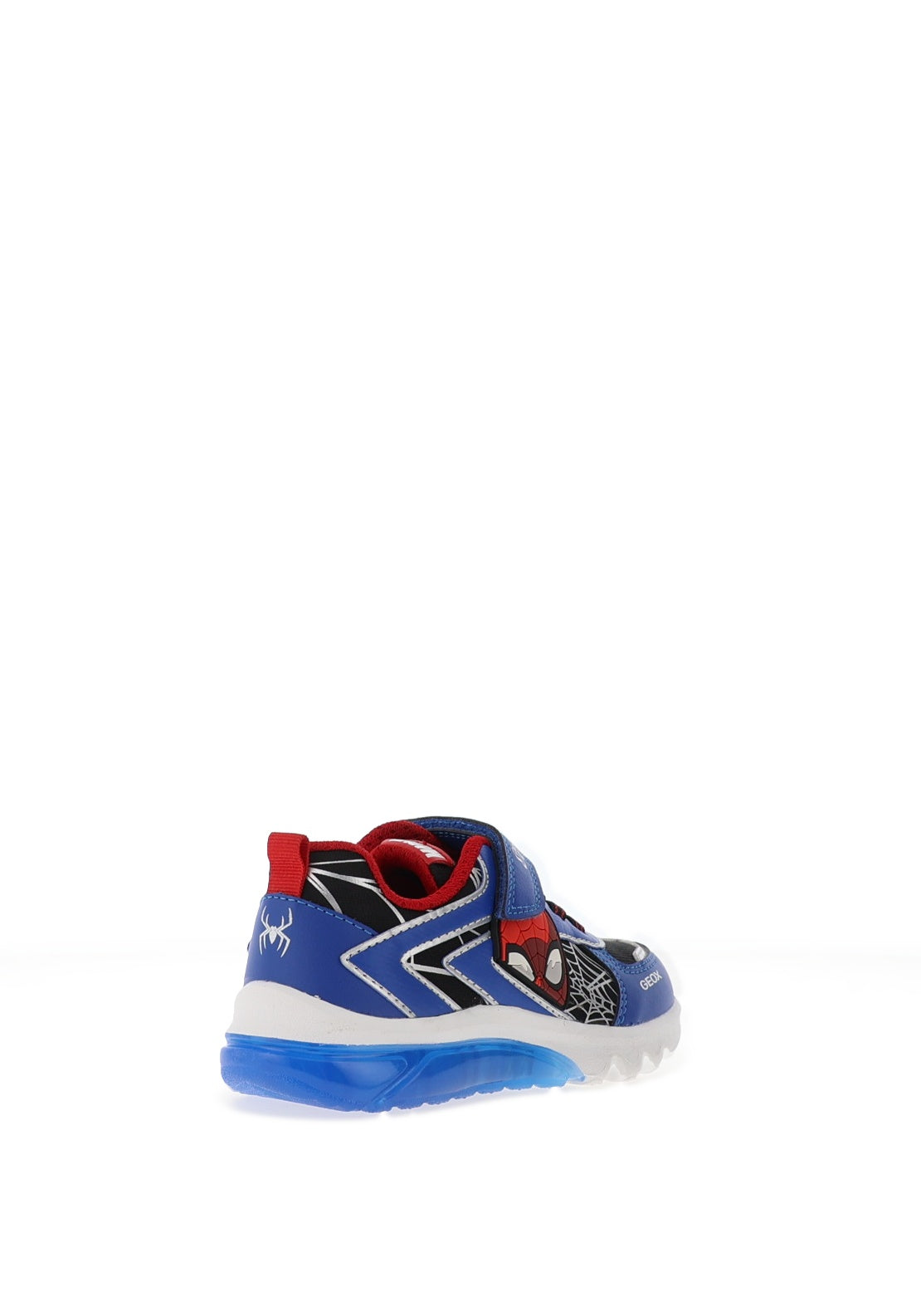 Geox Boys Ciberdron Spiderman Trainer, Blue