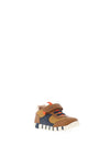 Geox Toddler Boy Iupidoo Velcro Trainer, Tan
