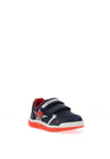 Geox Baby Boy Lightyloo Velcro Trainer, Navy