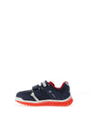 Geox Baby Boy Lightyloo Velcro Trainer, Navy