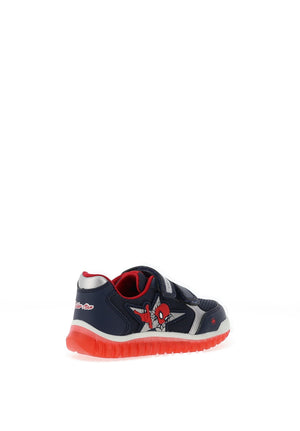 Geox Baby Boy Lightyloo Velcro Trainer, Navy