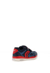 Geox Boy Pavel Velcro Trainer, Navy