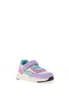Geox Girl Loftus Glitter Trainer, White