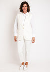 Gerry Weber Longline Waistcoat, Off White