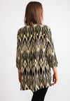 Gerry Weber Chevron Tunic Shirt, Black