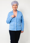 Gerry Weber Buttoned Knit Cardigan, Blue