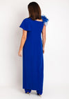 Giorgio Jo Corsage Detail Longline Top and Trouser Set, Cobalt Blue