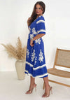 Girl in Mind Suzanne Midi Dress, Cobalt