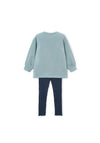 Mayoral Mini Girl Jumper and Legging Set, Green