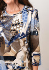 Sunday by Godske Abstract Polka Dot Print Blouse, Blue Multi