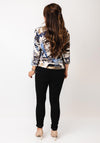 Sunday by Godske Abstract Polka Dot Print Blouse, Blue Multi