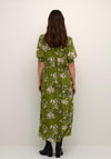 KAFFE Kavita Floral Maxi Dress, Green