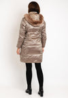 Green Goose Faux Fur Thermal Lining Coat, Champagne