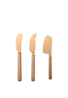 Mauviel 3 Piece Cheese Cutlery Set