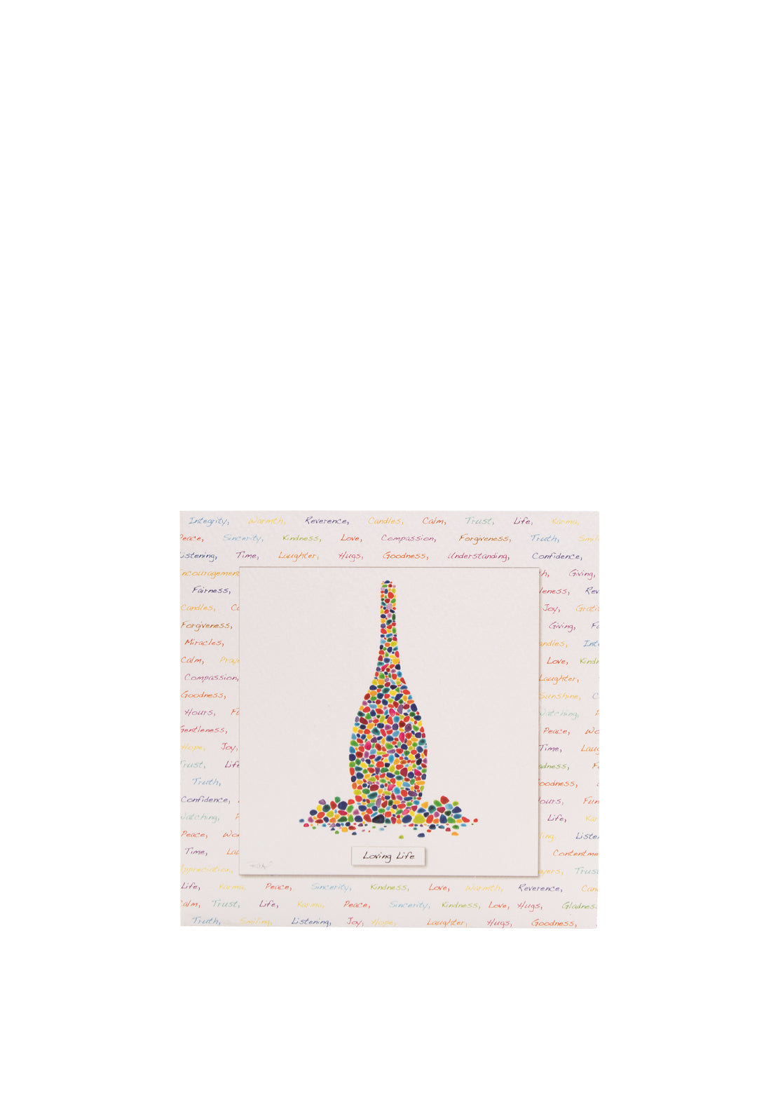 Rita Oates Loving Life Greetings Card
