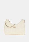 Guess Assia Quilted Shoulder Bag, Stone