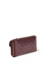Guess Aveta Smartphone Crossbody Wallet, Merlot