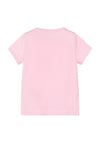 Guess Baby Girl Floral Short Sleeve Tee, Pink