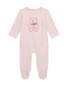 Guess Baby Girl Teddy Logo Babygrow, Pink