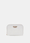Guess Betula Patent 4G Print Wallet, White