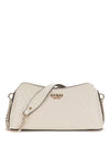 Guess Betula Patent Quilted Shoulder Bag, Taupe